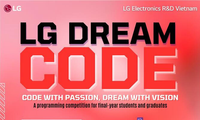 Thông báo cuộc thi LG Dream Code 2025 hành trình tới LG Track