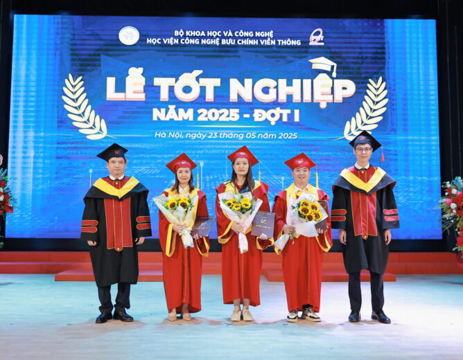 PTIT tổ chức Lễ tốt nghiệp cho gần 1000 Kỹ sư, Thạc sỹ, Tiến sỹ
