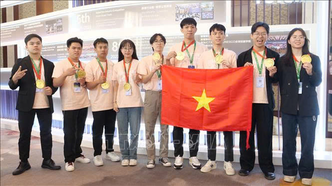Sinh viên PTIT tỏa sáng trong cuộc thi công nghệ thông tin và truyền thông quốc tế