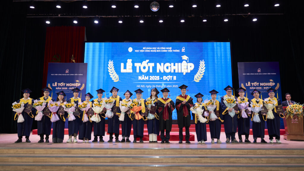 PTIT tổ chức Lễ tốt nghiệp cho gần 800 Thạc sỹ, Cử nhân