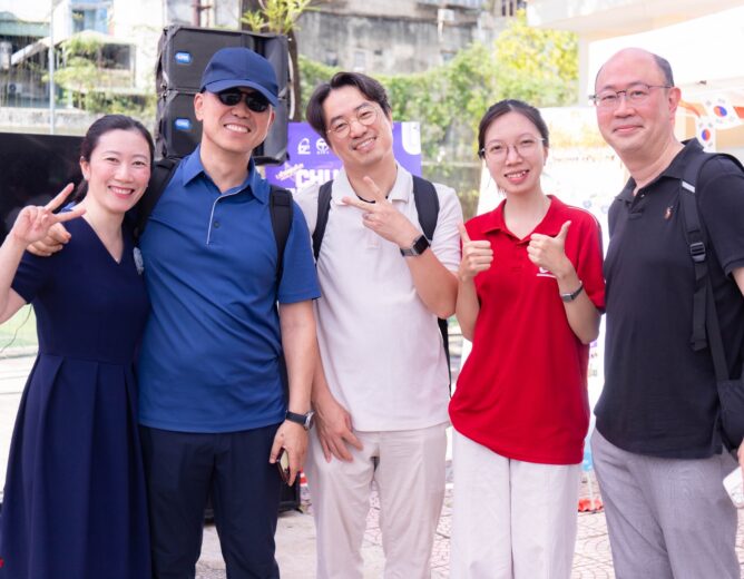 Sinh viên Học viện Công nghệ Bưu chính Viễn thông hào hứng tham gia các hoạt động giao lưu văn hóa Việt Nam – Hàn Quốc
