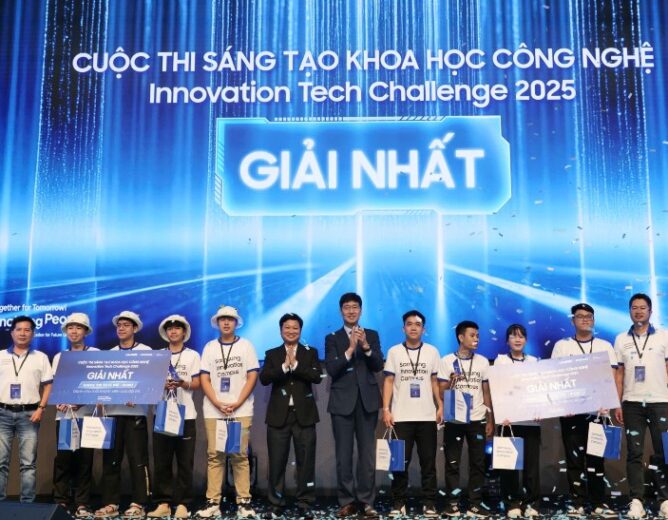 Samsung tiếp tục hỗ trợ đào tạo nhân tài công nghệ, cùng Việt Nam bước vào kỷ nguyên số