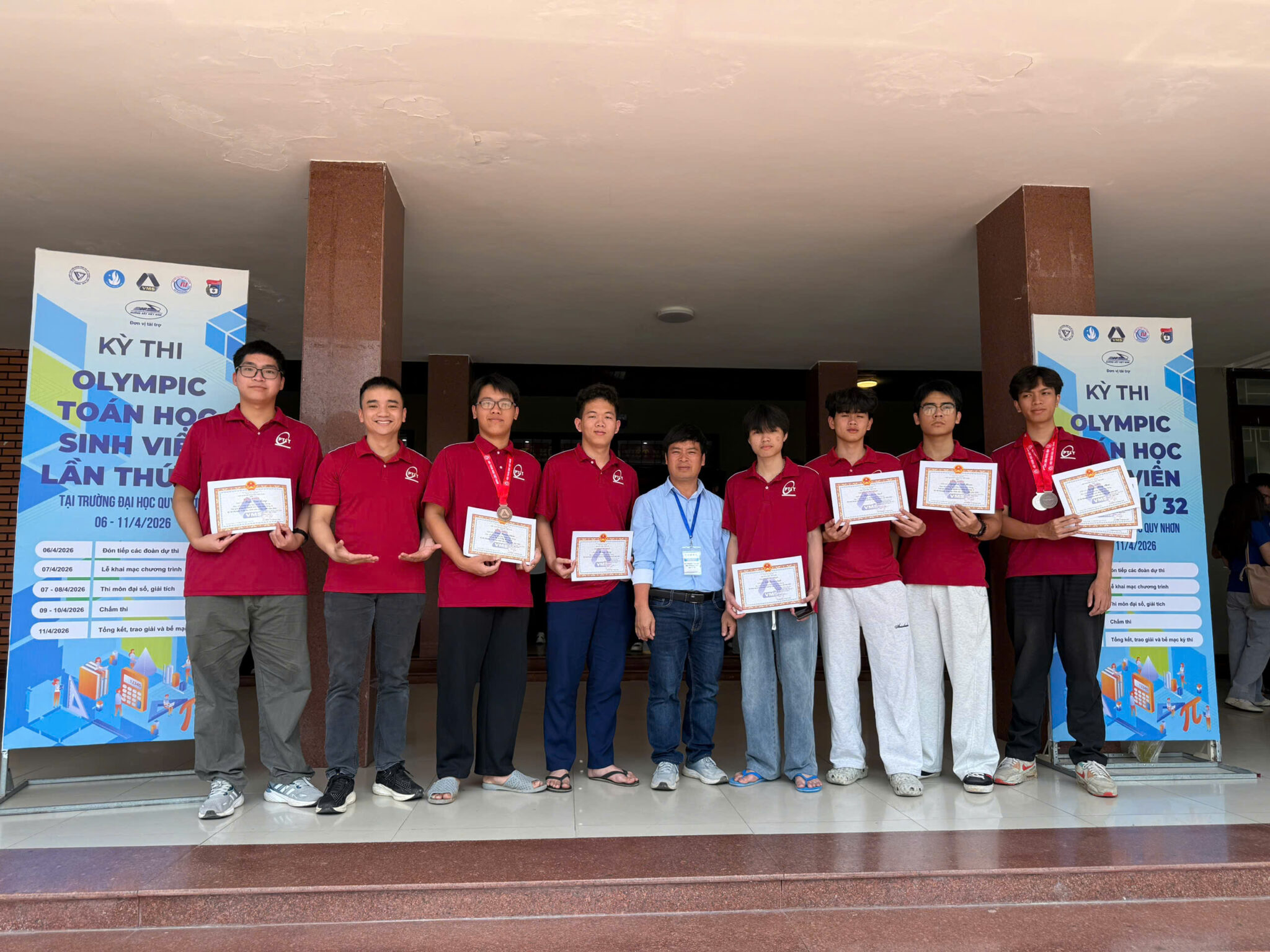 ĐỘI TUYỂN OLYMPIC TOÁN PTIT 2026 ĐẠT NHIỀU THÀNH TÍCH ẤN TƯỢNG TẠI KỲ THI TOÀN QUỐC